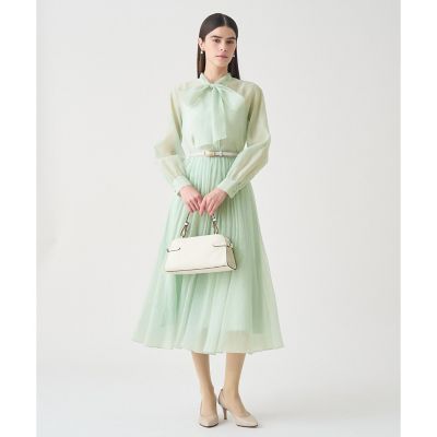 【Ｅｔｅｒｎａｌ　Ｌｉｎｅ　２０２６】シアーオーガンボウタイ　ブラウス