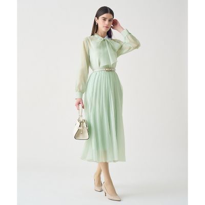 【Ｅｔｅｒｎａｌ　Ｌｉｎｅ　２０２６】シアーオーガンボウタイ　ブラウス