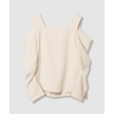 別注】ダブルクロスドレープスリーブブラウス | ANAYI/アナイ | 三越
