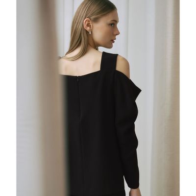 別注】ダブルクロスドレープスリーブブラウス | ANAYI/アナイ | 三越