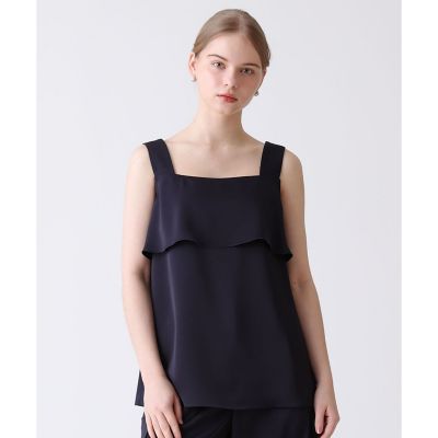セットアップ対応商品】ストレッチダブルサテンキャミソール | ANAYI