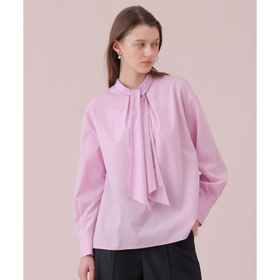 ブロードワイドリボンタイ ブラウス | ANAYI/アナイ | 三越伊勢丹