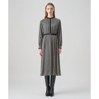 メーレプリントラグランバイカラー ワンピース | ANAYI/アナイ | 三越