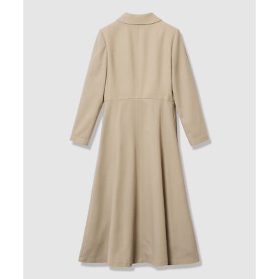 【Ｅｔｅｒｎａｌ　Ｌｉｎｅ　２０２６】ウールジョーゼットショール衿　ワンピース