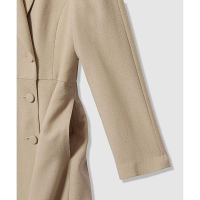 【Ｅｔｅｒｎａｌ　Ｌｉｎｅ　２０２６】ウールジョーゼットショール衿　ワンピース