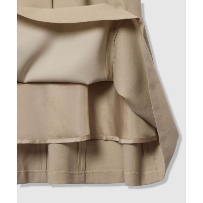 【Ｅｔｅｒｎａｌ　Ｌｉｎｅ　２０２６】ウールジョーゼットショール衿　ワンピース