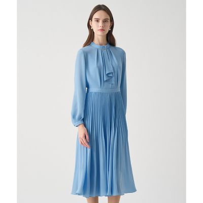 ＜ANAYI＞【Ｅｔｅｒｎａｌ　Ｌｉｎｅ　２０２６】シアードビープリーツボウ　ワンピース