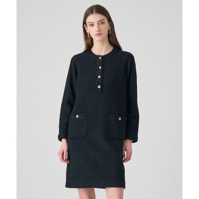 ブークレラメツイードボクシー ワンピース | ANAYI/アナイ | 三越