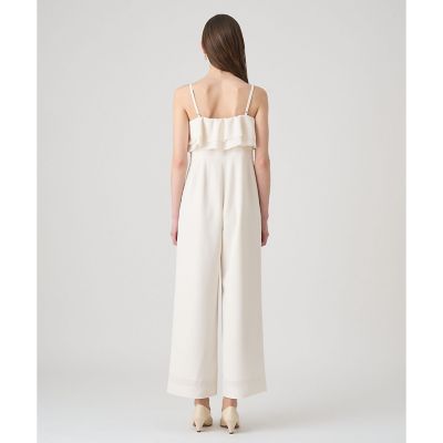 ダブルクロスフリルサロペットパンツ | ANAYI/アナイ | 三越伊勢丹