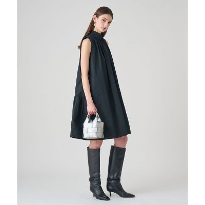 タフタハイネックAライン ワンピース | ANAYI/アナイ | 三越伊勢丹
