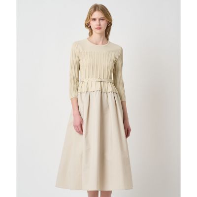 タフタドッキング ワンピース | ANAYI/アナイ | 三越伊勢丹オンライン