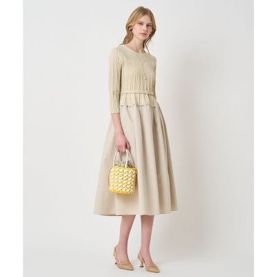 タフタドッキング ワンピース | ANAYI/アナイ | 三越伊勢丹オンライン