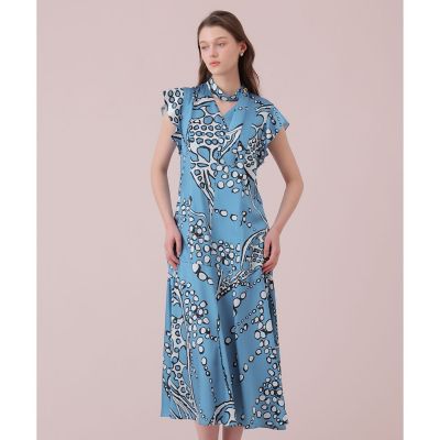 パールドットプリントAライン ワンピース | ANAYI/アナイ | 三越