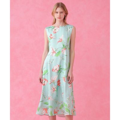 リリーフラワープリントフレア ワンピース | ANAYI/アナイ | 三越