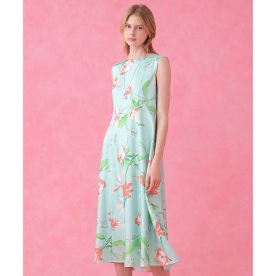 リリーフラワープリントフレア ワンピース | ANAYI/アナイ | 三越