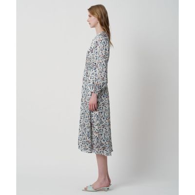 ぼかしフラワーフレア　ワンピース