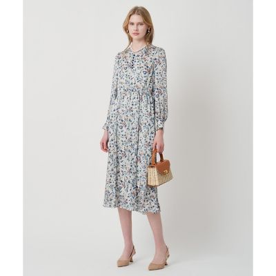 ぼかしフラワーフレア　ワンピース