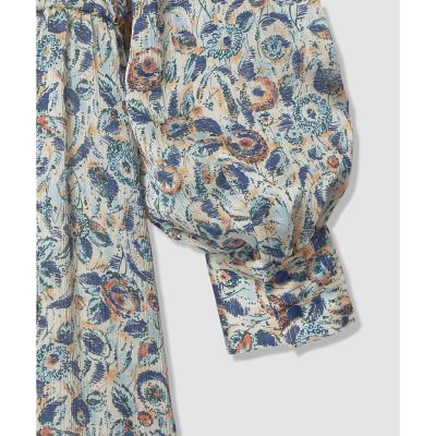 ぼかしフラワーフレア　ワンピース