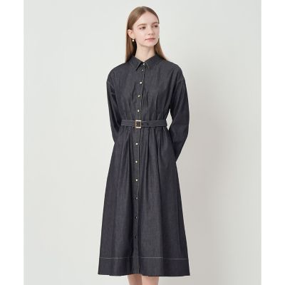 ライトデニムタックシャツワンピース | ANAYI/アナイ | 三越伊勢丹