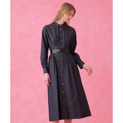 ライトデニムタックシャツワンピース | ANAYI/アナイ | 三越伊勢丹