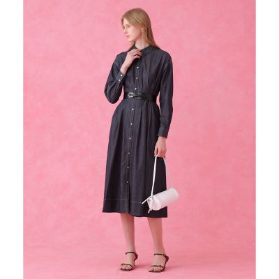 ライトデニムタックシャツワンピース | ANAYI/アナイ | 三越伊勢丹