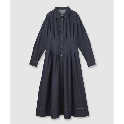 26年 現行品 アナイ ANAYI ライトデニムタック シャツワンピース 36 ライトデニムタックシャツワンピース | ANAYI/アナイ | 三越伊勢丹