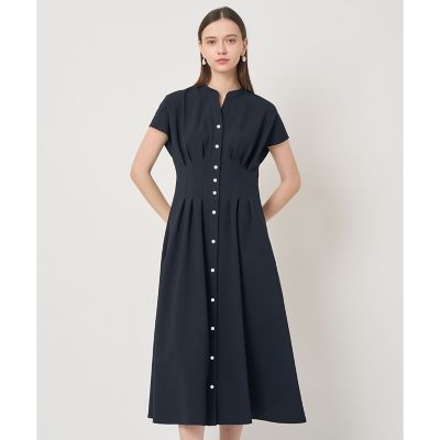 ＜ANAYI＞サッカーストレッチタックフレア　ワンピース