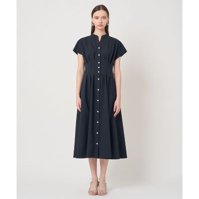 美品　ANAYI ポンチタック　ワンピース　アナイ サッカーストレッチタックフレア ワンピース | ANAYI/アナイ | 三越