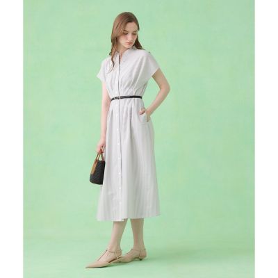 サッカーストレッチタックフレア ワンピース | ANAYI/アナイ | 三越
