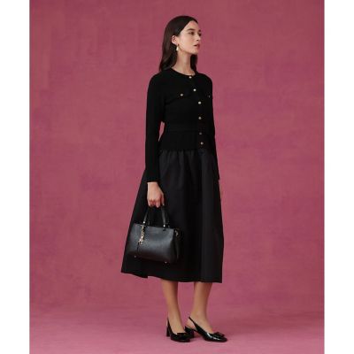 グログランコンビベルト付き ワンピース | ANAYI/アナイ | 三越伊勢丹