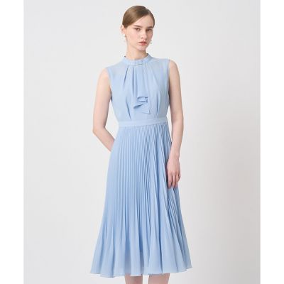 ＜ANAYI＞シアードビープリーツノースリ　ワンピース