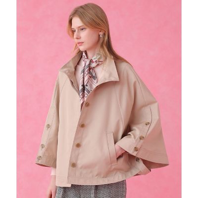 撥水ツイルケープスタンドコート | ANAYI/アナイ | 三越伊勢丹