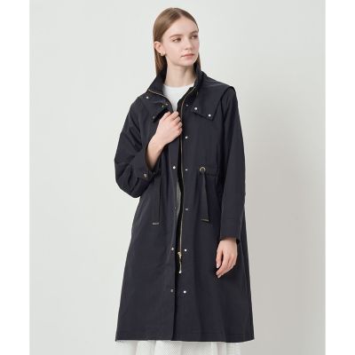 ＜ANAYI＞ブライトツイルライナーモッズコート