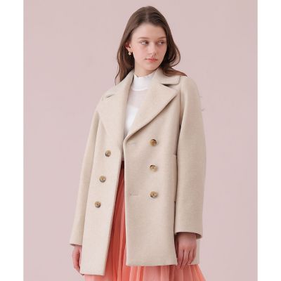 ラムウールビーバーPコート | ANAYI/アナイ | 三越伊勢丹オンライン