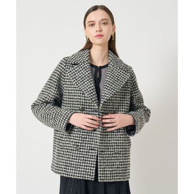 アナイ現行品【新品未使用タグ付き】ループ千鳥ツイードPコート34 ループ千鳥ツイードPコート | ANAYI/アナイ | 三越伊勢丹オンライン
