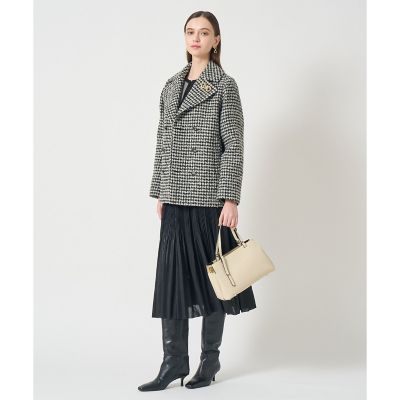 ループ千鳥ツイードPコート | ANAYI/アナイ | 三越伊勢丹オンライン