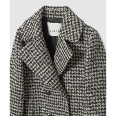 ループ千鳥ツイードPコート | ANAYI/アナイ | 三越伊勢丹オンライン