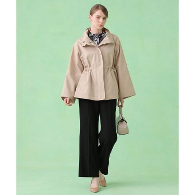 美品✨アナイ 25SS 撥水ツイルミドルスタンドコート 36 ネイビー 撥水ツイルミドルスタンドコート | ANAYI/アナイ | 三越伊勢丹