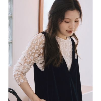 ロゴモチーフビジューブローチ | ANAYI/アナイ | 三越伊勢丹オンライン