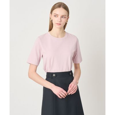 ＜ANAYI＞コットン天竺半袖レギュラー　プルオーバー