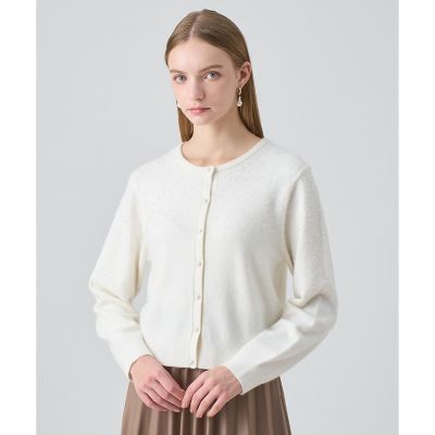 セットアップ対応商品】リップルビーズ カーディガン | ANAYI/アナイ