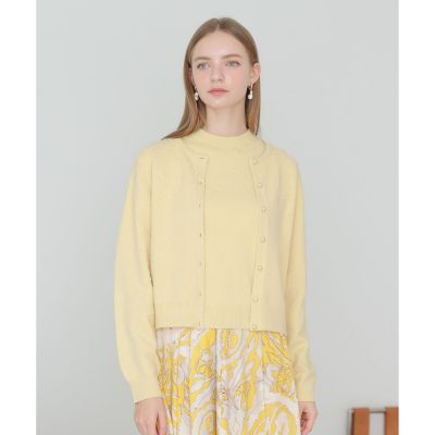 セットアップ対応商品】リップルビーズ カーディガン | ANAYI/アナイ