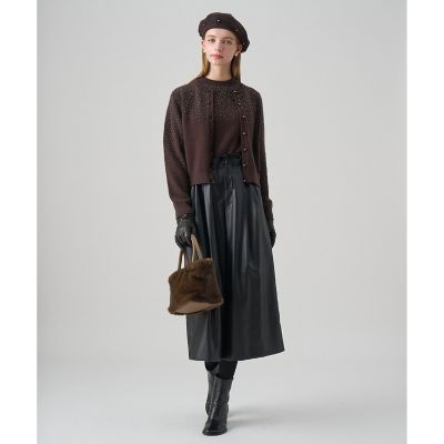 アナイ　リップルビーズ カーディガン セットアップ対応商品】リップルビーズ カーディガン|ANAYI OFFICIAL