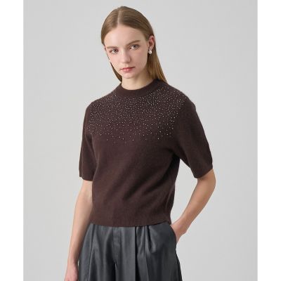 ＜ANAYI＞【セットアップ対応商品】リップルビーズ　プルオーバー