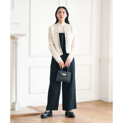 ノットツイードエジング カーディガン | ANAYI/アナイ | 三越伊勢丹