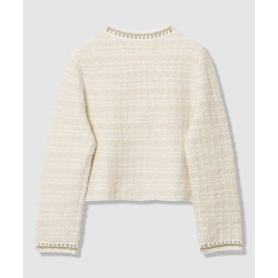 ノットツイードエジング カーディガン | ANAYI/アナイ | 三越伊勢丹