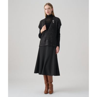 ラメシャギーVネックジレ | ANAYI/アナイ | 三越伊勢丹オンライン