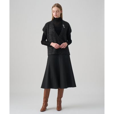 ラメシャギーVネックジレ | ANAYI/アナイ | 三越伊勢丹オンライン