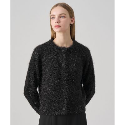 ラメシャギークルー カーディガン | ANAYI/アナイ | 三越伊勢丹