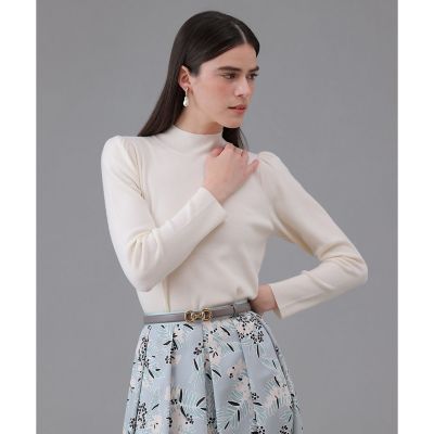 フルニードルギャザースリーブ プルオーバー | ANAYI/アナイ | 三越